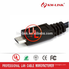 Hochwertiges 1.5M Mikro-USB-Kabel USB2.0 A zum Mikro-B-Daten-Synchronisierungs-Gebühren-Kabel für intelligentes Telefon